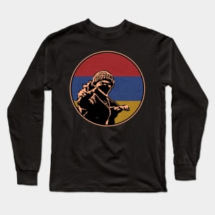 Armenian Rebal, Armenia Flag, Armenian Fighter, Armenia Long Sleeve T-Shirt
